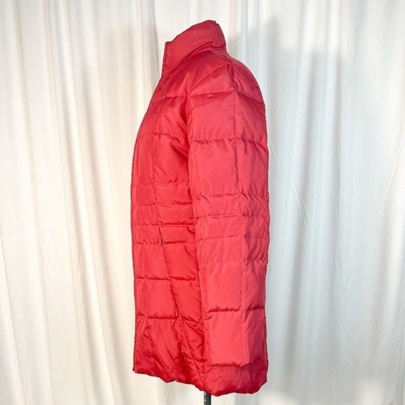 Portrait Sz 9/10 Red Down feathers Filled Jacket - Picture 5 of 5